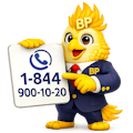 Boss Parrot показывает как позвонить
